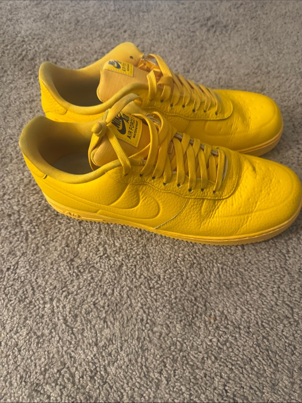 Nike Air Force 1 Low Men's Sneakers - Bright Yellow